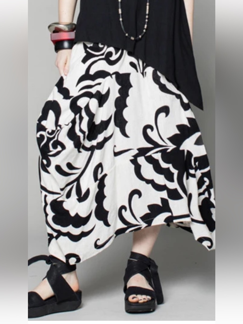 KALiYANA Floral Skirt for Women ( SZ 1)